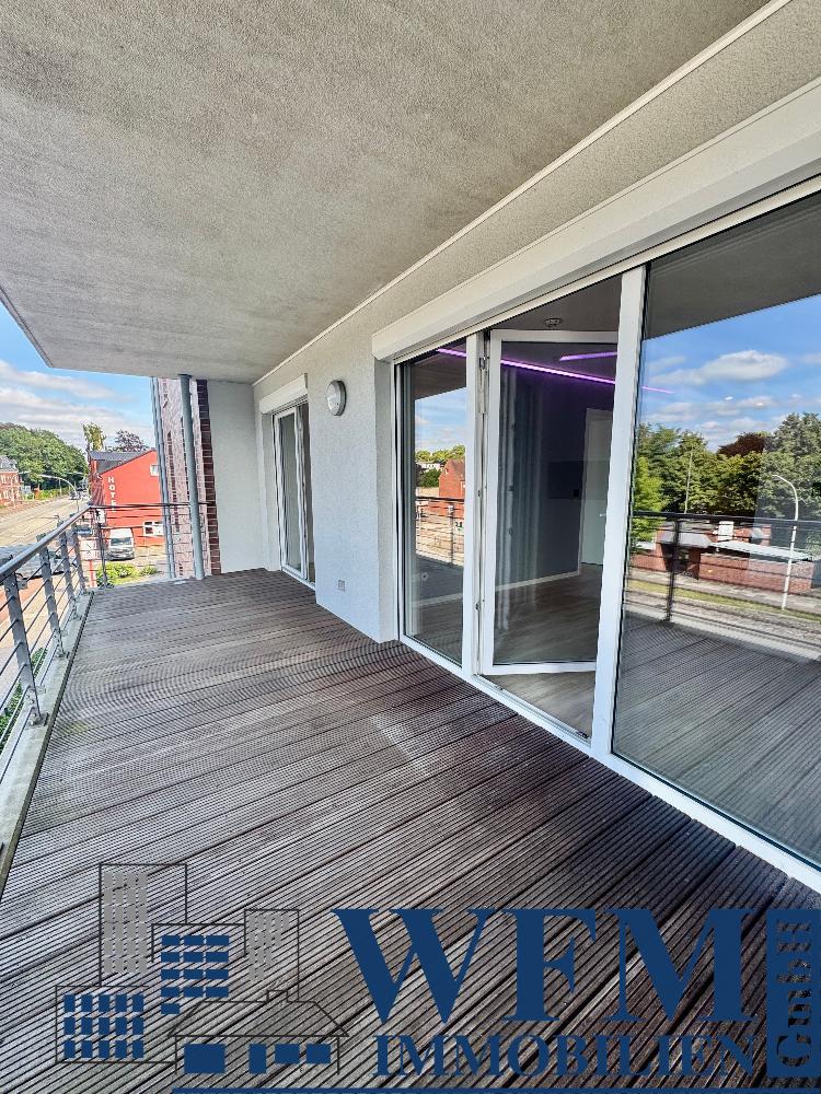 Großzügiger Balkon