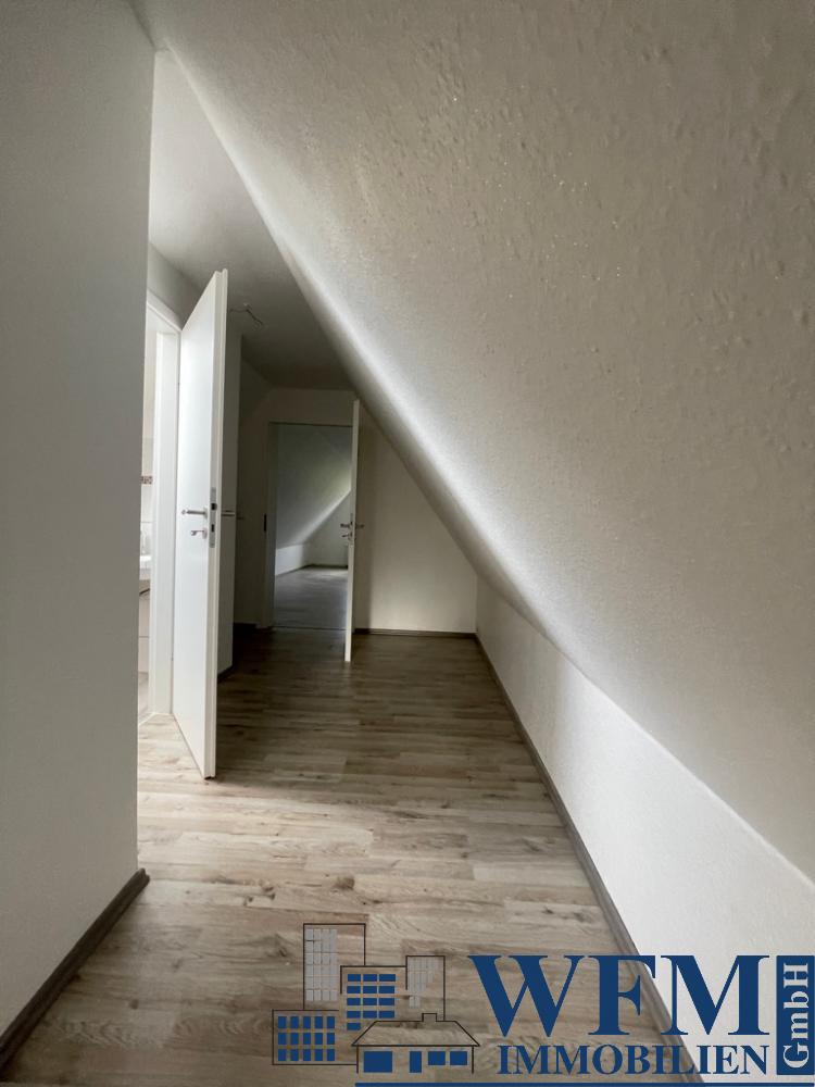 Flur im ausgebauten Spitzbodenbereich