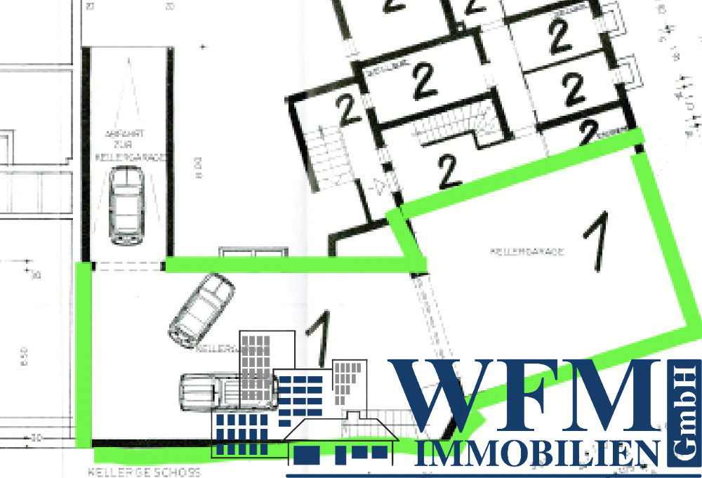 Neumünster - Tiefgaragenstellplätze für Ihre Fahrzeuge, ca. 6–10 Fahrzeuge